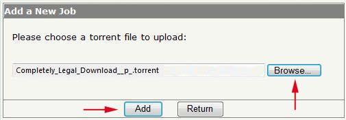 Go onto the internet and find the torrent file you want to download.