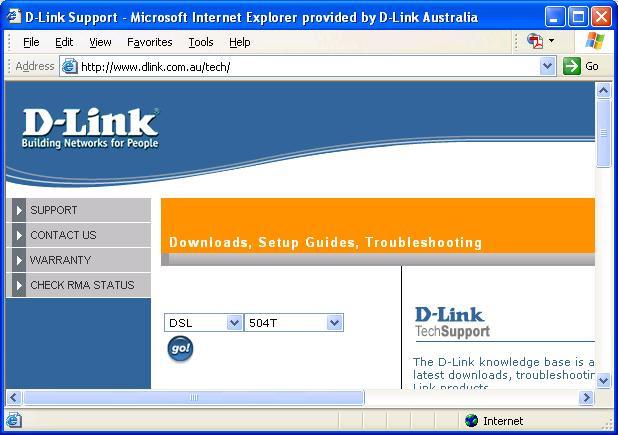 Upgrade option (A) Step 1. Download the.bin (WEB) firmware file from www.dlink.com.