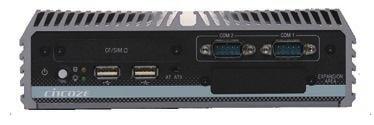 provides 2x Intel GbE port, 4x RS-232/422/485 port and 8x
