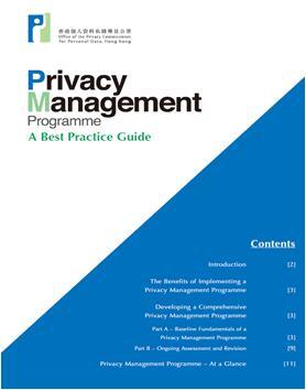 Privacy Management Programme (PMP) strategic framework good corporate governance trust