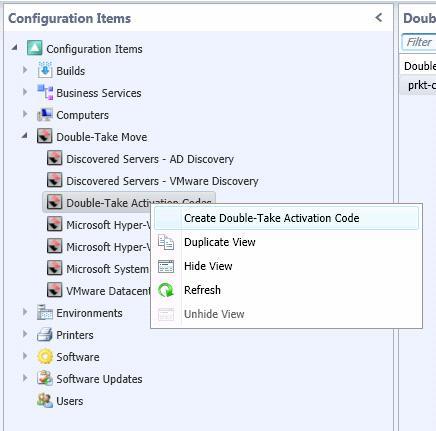 Licensing the Source Virtual Machines System Center Integration Toolkit automates the installation of Double-Take Move on your source virtual machine.
