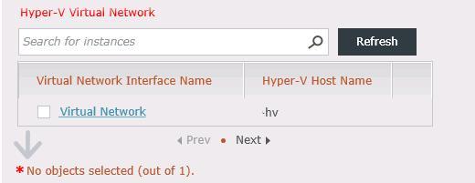 Select the Hyper-V network to attach to the migrated source s NICs.