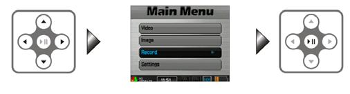 Page: 10 Last updated: October 2010 REGISTRATION Start recording the keyboard Starting recording mode PREVIEW The dial pad lets you start recording by pressing the REC button on the top edge of the