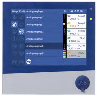 DATAVU 6 Datasheet The DataVU 6 paperless recorder features a resistive touchscreen and an intuitive, icon-based operation and visualization concept that makes it very easy to use.