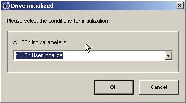 Initializing the Drive Returns all settings to their original default values.