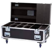 Six-Pack Top Loader Case 100 LEDBeam TM Specifications DIMENSIONS Length: 1000 mm (39.4") Width: 600 mm (23.6") Height: 580 mm (22.