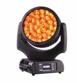 LEDWash 800 TM MOVING HEADS The enhanced LEDWash 800 brings Robe's patented system for seamless, even and smooth zoom and output of RGBW multichip LED technology a step further.