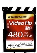 Full hd video SDHC cards Designed for high end video cameras and camcorders, optimized for full HD 1080p video recording.