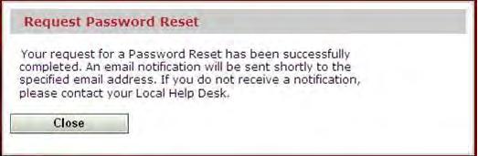 Section 5: Password Reset 3.