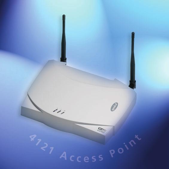 11d International Roaming Simple, easy operation for international use simply select the country of operation and the 4121 Access Point automatically adjusts to local country and regulatory