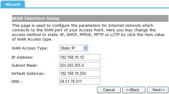 --------------------------------------------------------------------------------------------------------------------- Mode 1 DHCP Client Select DHCP Client to obtain IP Address information