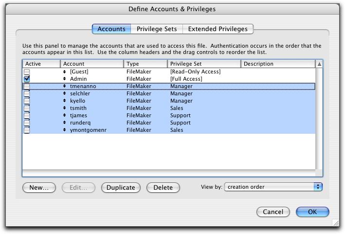 1) If you already have account names in your solution and want to implement Account Manager, simply deactivate all your current user accounts (this way, if you want to go back to using all your