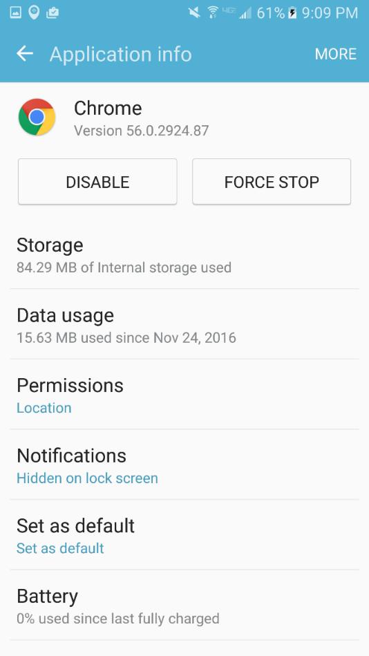 App Permissions Android Be