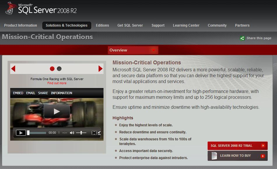 Like so many others, his company is running mission critical applications