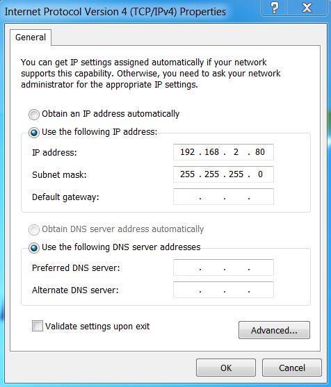 5.2.3 IP address configuration of the new network card Select the new 82574 local connection from the host computer network connection and set the attribute of the Internet protocol
