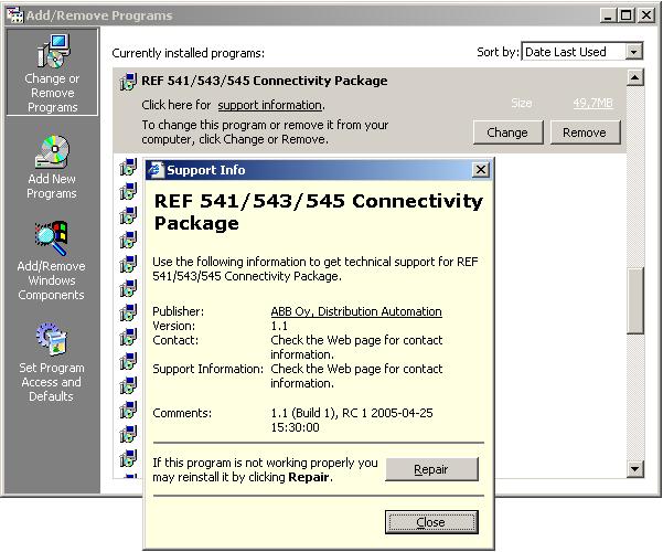 1MRS756194 Connectivity Packages Fig. 3.2.