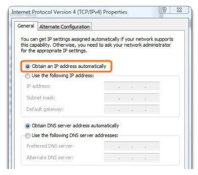 IPv4 Unicast, Broadcast, and Multicast Assigning a Dynamic IPv4