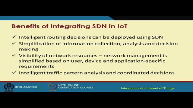 So, we have this tiered segmentation of the IoT networks we have the context aware tier we have the network tier and we have the application tier and these different modules corresponding to each of