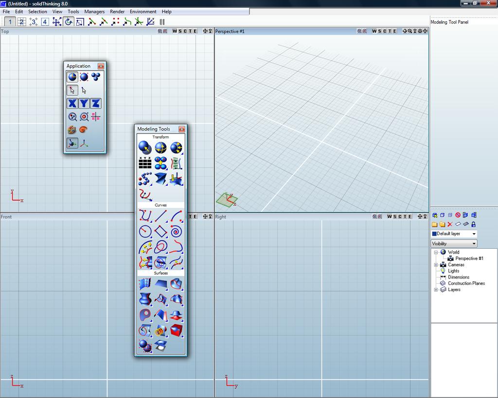 Lesson 1 Below are two examples: User interface with the application and Modeling