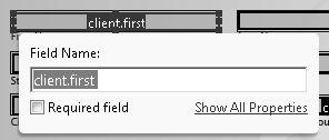 Chapter 30: Understanding Acrobat Form Tools Tip If the fields you want to select are located next to each other or you want to select many fields, use the Select Object tool and drag a marquee