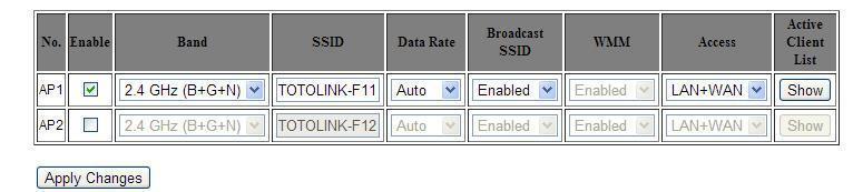 Broadcast SSID: you can select Enable or Disable to make your wireless visible or invisible to any wireless clients within coverage. WMM is an abbreviation of Wi-Fi Multimedia.
