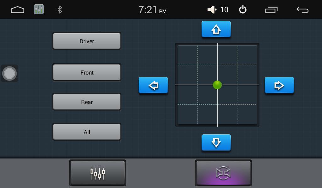 Note: In the Normal mode, users can customize effects mode effect adjuster.
