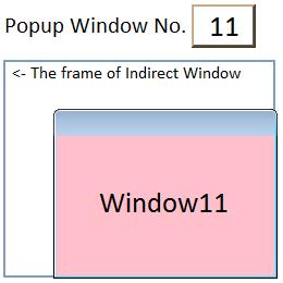 To close the pop-up window, apart from entering 0 in the designated word register, another way is to place a Function Key