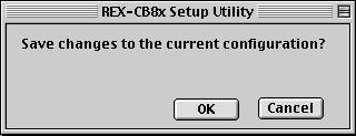 3. Setup Utility 3. Setup Utility 3-1. Before using the setup utility l Remain the REX-CB81 inserted while the setup utility is used. Do not remove the REX- CB81 during changing settings.