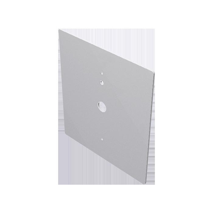 5/6 Cover replacement for Visto smart doorbell. Plastic material, silver mist RAL9006 color.