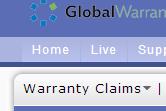 15 Global Warranty Dealer Guide Find the Warranty Claims menu from the upper left