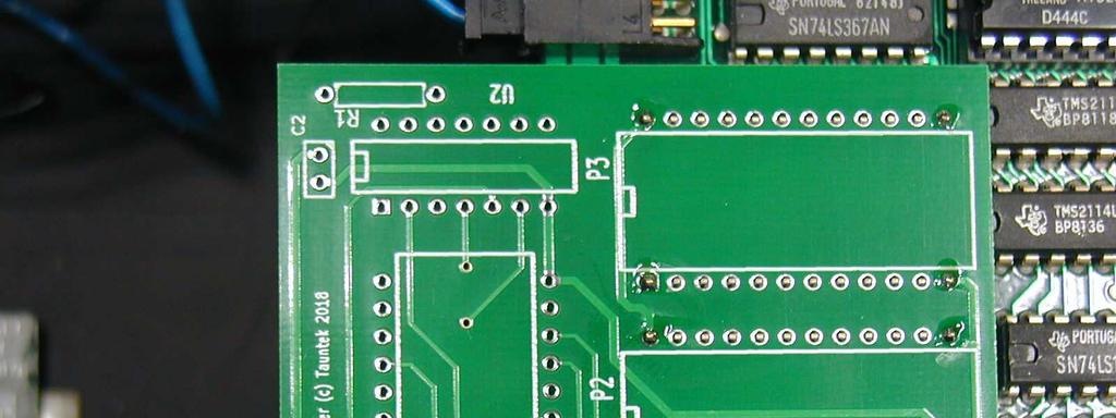 6) Remove the pcb and press the headers to insert the pins into the sockets, being careful not to bend any of them. Place the pcb on the headers again to insure good alignment.
