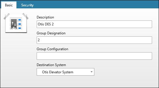 To set up a destination group 1. Choose Access Control > Action/Group Management. 2. Choose Destination Groups and click the Create button: 3.
