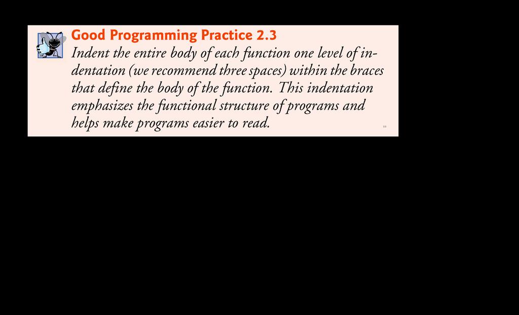14 A Simple C Program: