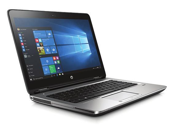HP ProBook 640 G3 Notebook PC Specifications Table Available Operating System Windows 10 Pro 64 1 Windows 10 Home 64 1 Windows 10 Home Single Language 64 1 Windows 10 Pro (National Academic License)