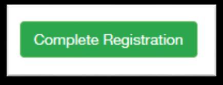Step 5: Complete Registration You must click the button Complete Registration in order to submit your application to CESA.