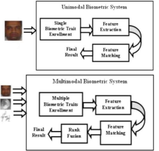 The key to successful multibiometric system is in an effective fusion scheme, which is necessary to combine the information presented by multiple domain experts.