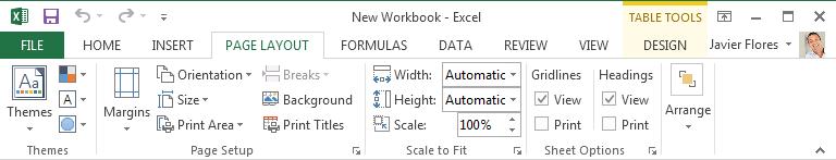 You will use these tabs to perform the most common tasks in Excel. Click the arrows in the slideshow below to learn more about the different commands available within each tab on the Ribbon.