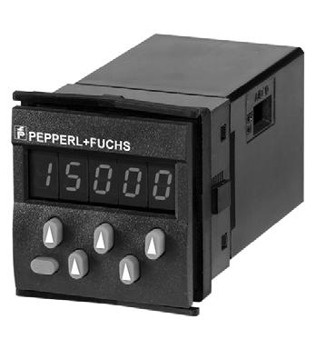 Batch controller KCT1-5SR-V Features Model number KCT1-5SR-V KCT1-5SR-V Counter/Timer/Tachometer 5-digit LED indicator, red 1 Pre-selection Simple pre-selection setting via one button per decade