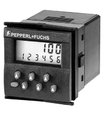 Batch controller KCY1-6SR-B Features Model number KCY1-6SR-B KCY1-6SR-B Addition/Subtraction pre-select counter Simple pre-selection setting via one button per decade Easy-to-read 2-line LCD