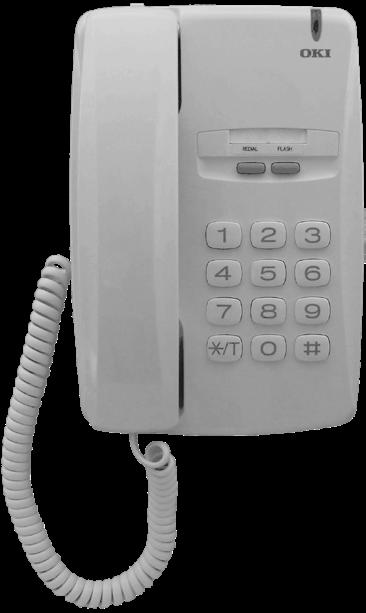 自動式電話機 Auto Telephone 各部の名称とはたらき Components and their operations ODA1183 卓上 / 壁掛形自動式電話機 (All other types are basically the same.