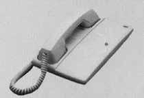 1 : 1 直通式電話機 1 : 1 Telephones (or Slave to Master) 外観図 Appearance 非防水卓上 / 壁掛形 (ODC-2180-1) desk /wall type 型名 Model 仕様 Function 着信表示 ( トーンリンガ & ランプ )