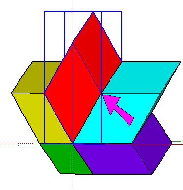 You don t have to edit the components to paint them, just choose a color and click the rhombohedron to paint the whole component the