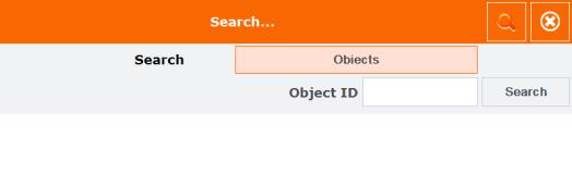 5.3 Search option in the memory A search option has been added in to the memory browser, to make the wanted object or appliance easier to find.