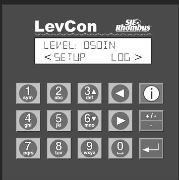 LEVCON CONTROLLER NAVIGATION The LevCon controller navigation from the main screen: Back to main screen Pg. 6 To alarm and log screens Pg. 7 To manual screen Pg.