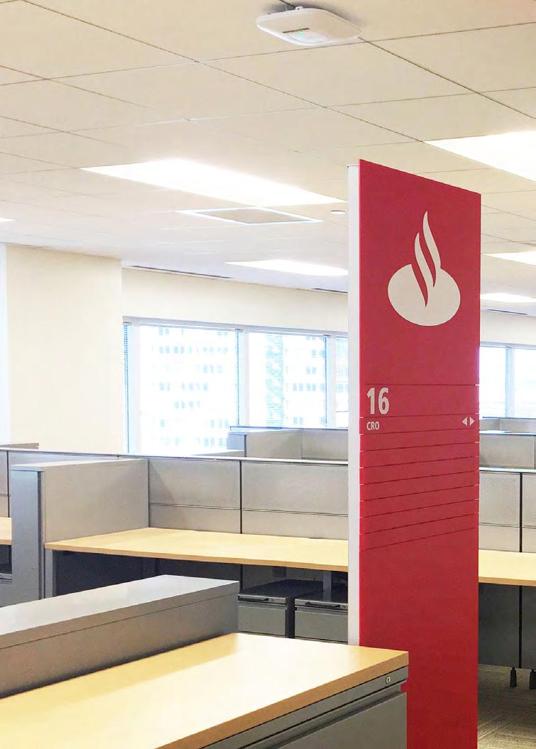 Santander Corporate Offices Boston, MA Syska provided MEP and fire protection design services