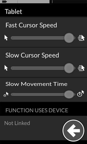 5-64 Mouser mover Cursor settings For each mouse mover function the following cursor