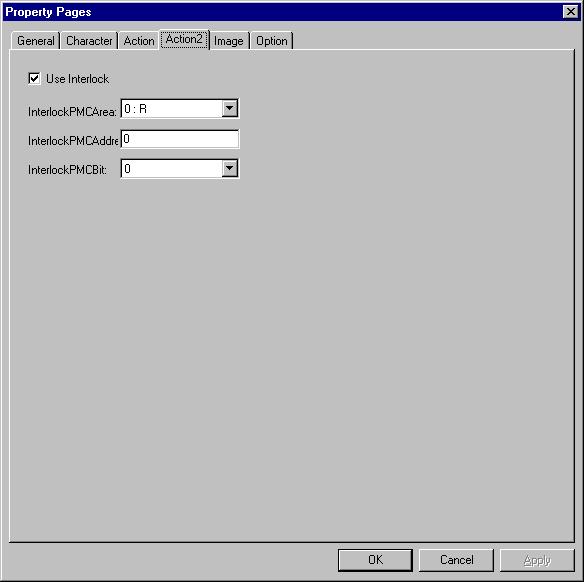 2. FAPT PICTURE (Windows) Action 2 Use Interlock: A numeral input disable function can be created.