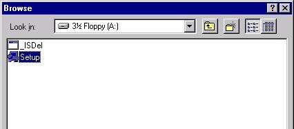 Set Disk 1 of FAPT PICTURE (A08B-9010-J512 #ZZ07) in the floppy disk drive. 2. Start Setup.exe by using one of the following methods: From the Start menu, select [Run]. Enter "A:\Setup.