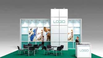 THE OPTIONS FOR PARTICIPATION IN THE EXHIBITION AND PROJECTS STANDARD BOOTH The