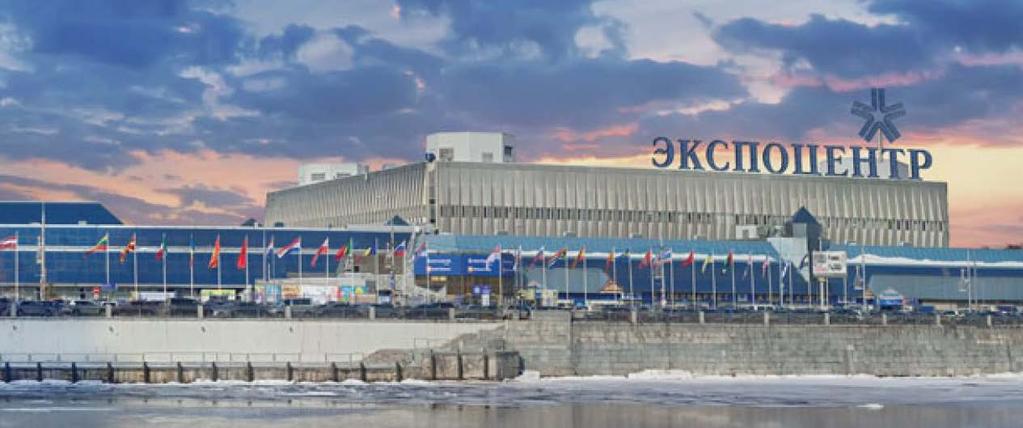 The Central Exhibition Complex Expocentre on Krasnaya Presnya in Moscow is the largest exhibition complex.